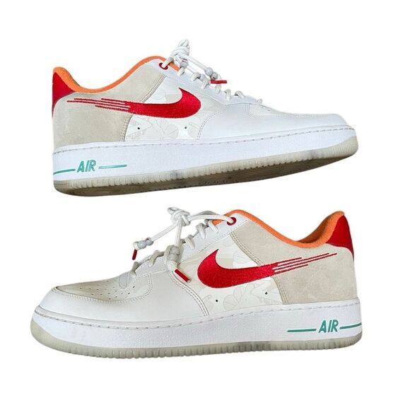 Nike Other - Nike Air Force One ‘07 Low Premium ‘Leap High’ Men’s 13 Summit White FD4205–161